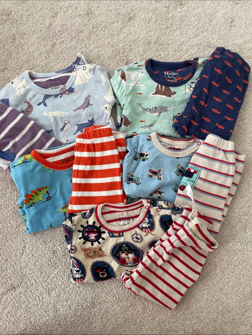 Hatley Kids 2-piece Pyjama Bundle 12-18 months